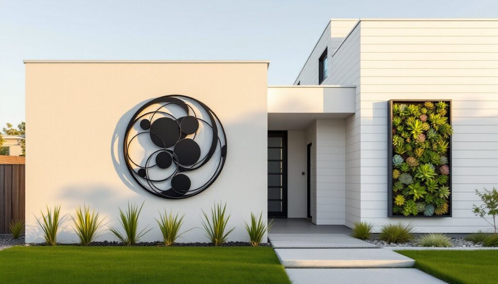 exterior wall modern outdoor wall decor
