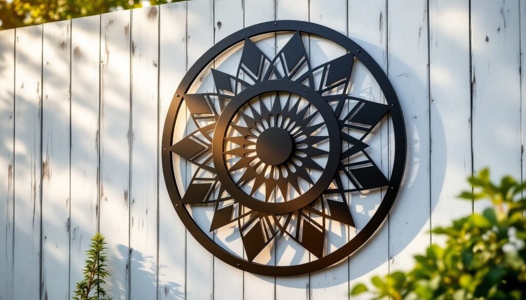 outdoor wall decor metal
