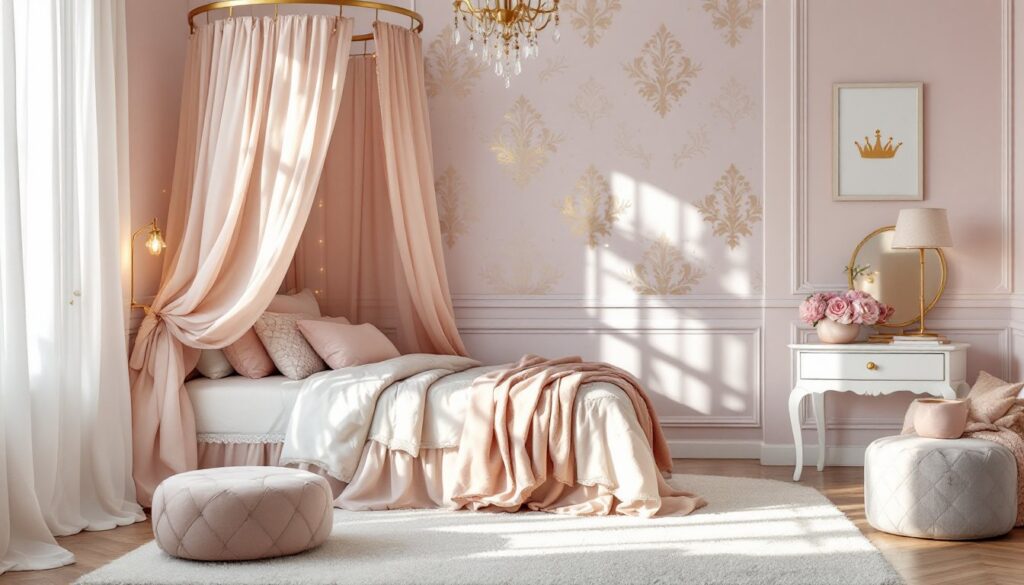 girly princess bedroom decor