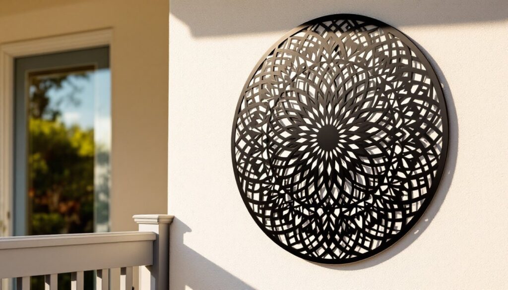 metal outdoor wall decor