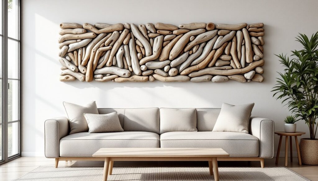 driftwood wall decor