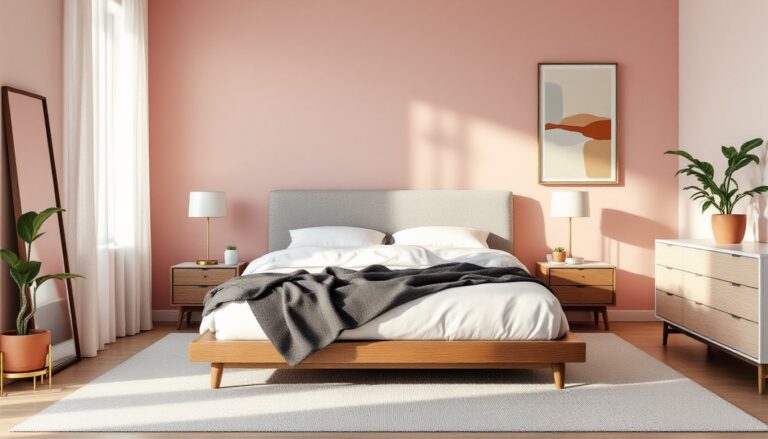 grown up pink bedroom decor